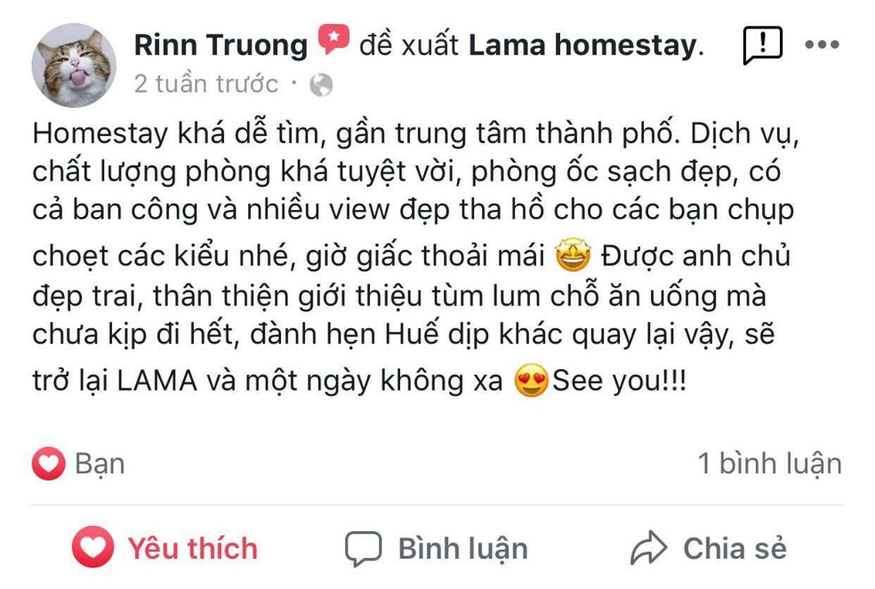 Lama Homestay Хюэ Экстерьер фото